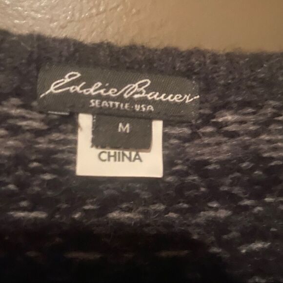 Eddie Bauer Lambswool Cardigan - Picture 11 of 15